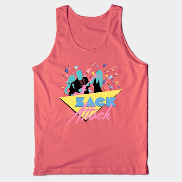 Zack Attack (for light color shirts) Tank Top by VinylCountdown